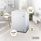 海尔（Haier） BC/BD-102HT  102升家用冰柜 冷藏冷冻转换柜 小型迷你冷柜 节能单温冰箱 